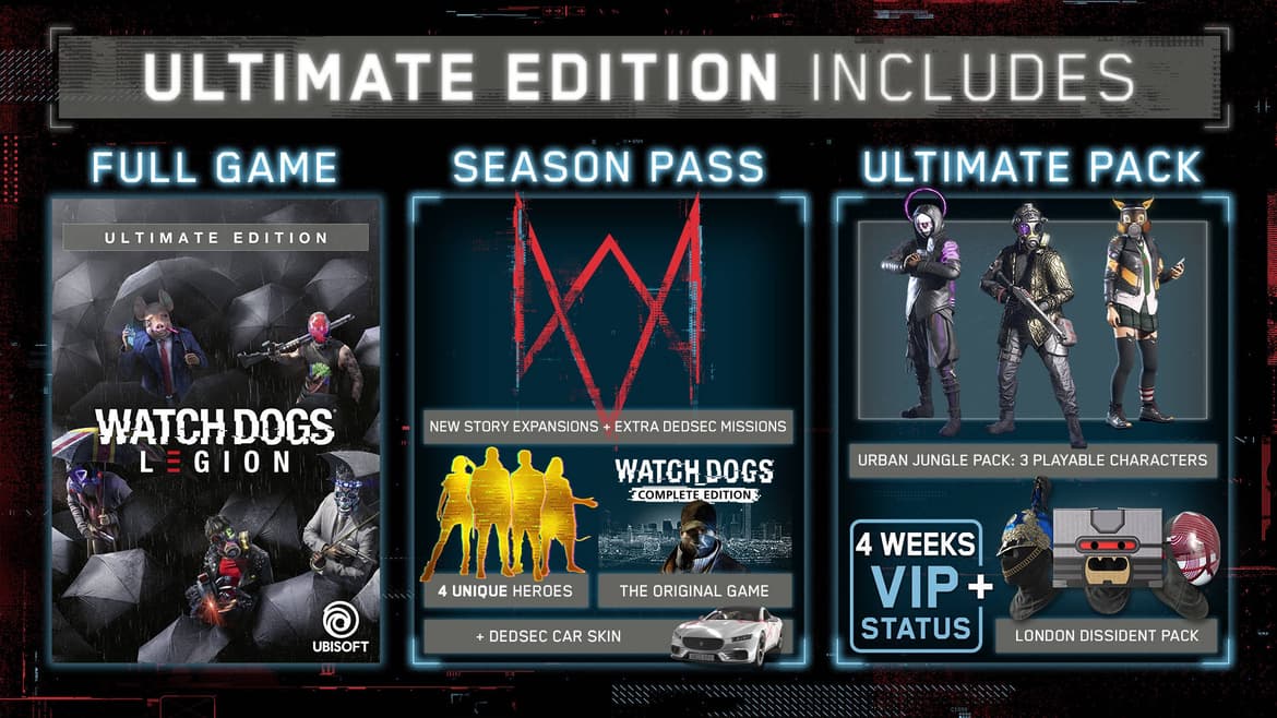 Watch Dogs Legion Ultimate Edition Voidu