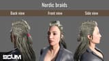 SCUM Female Hair Pack