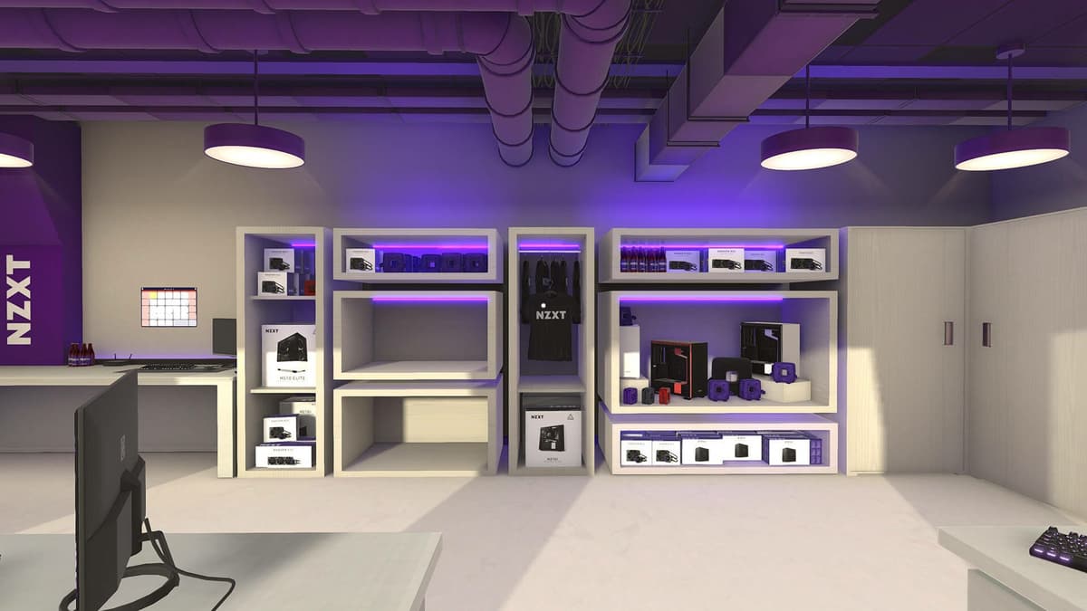 PC Building Simulator - NZXT Workshop