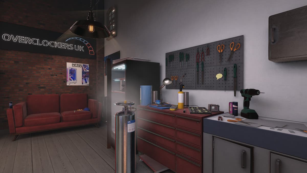 PC Building Simulator - Overclockers UK Workshop DLC