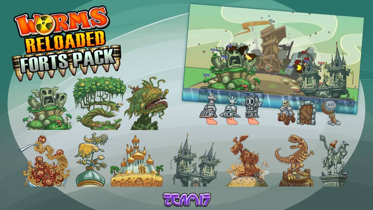 Worms Reloaded - Forts Pack