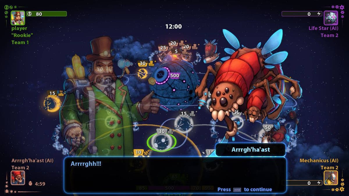 Planets Under Attack	