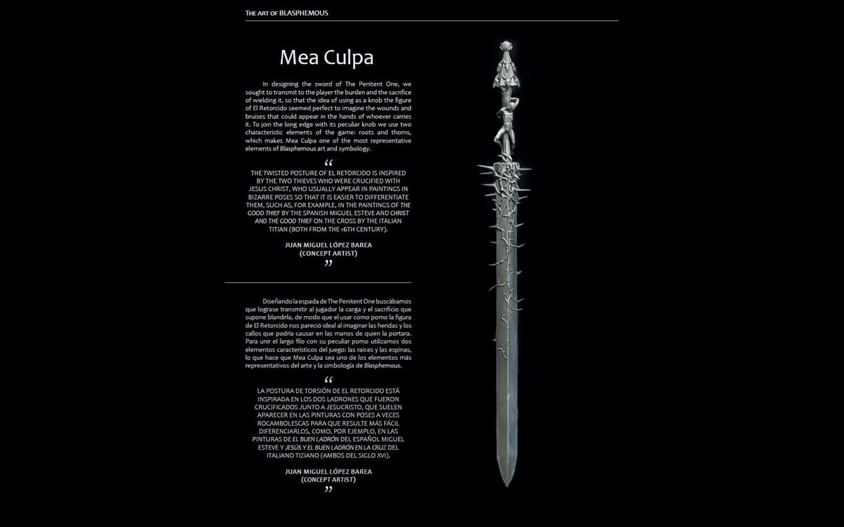 Blasphemous - Digital Artbook 