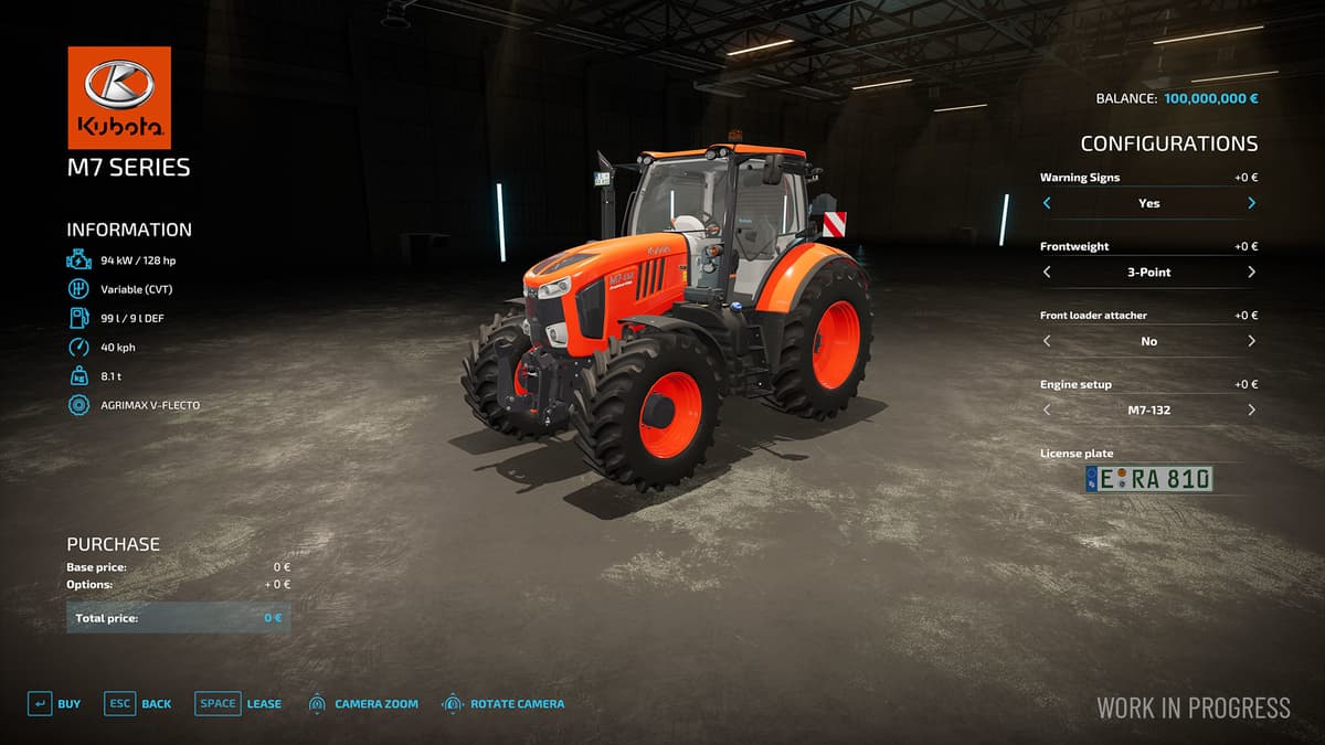 Picture of Farming Simulator 22 - Kubota Pack - GIANTS