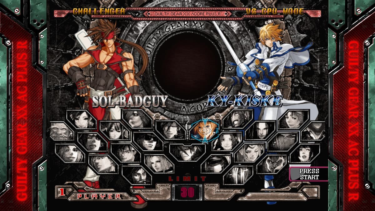 GUILTY GEAR XX ACCENT CORE PLUS R	