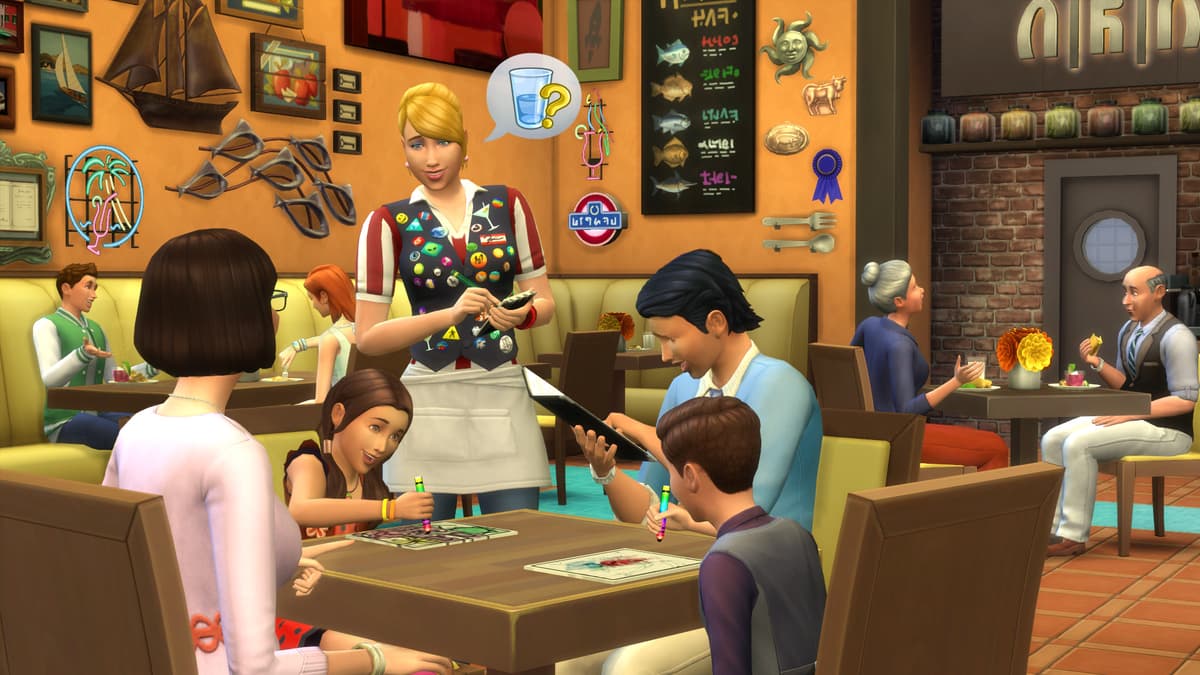 THE SIMS 4 - DINE OUT