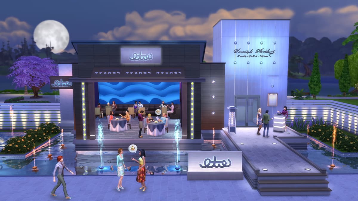 THE SIMS 4 - DINE OUT