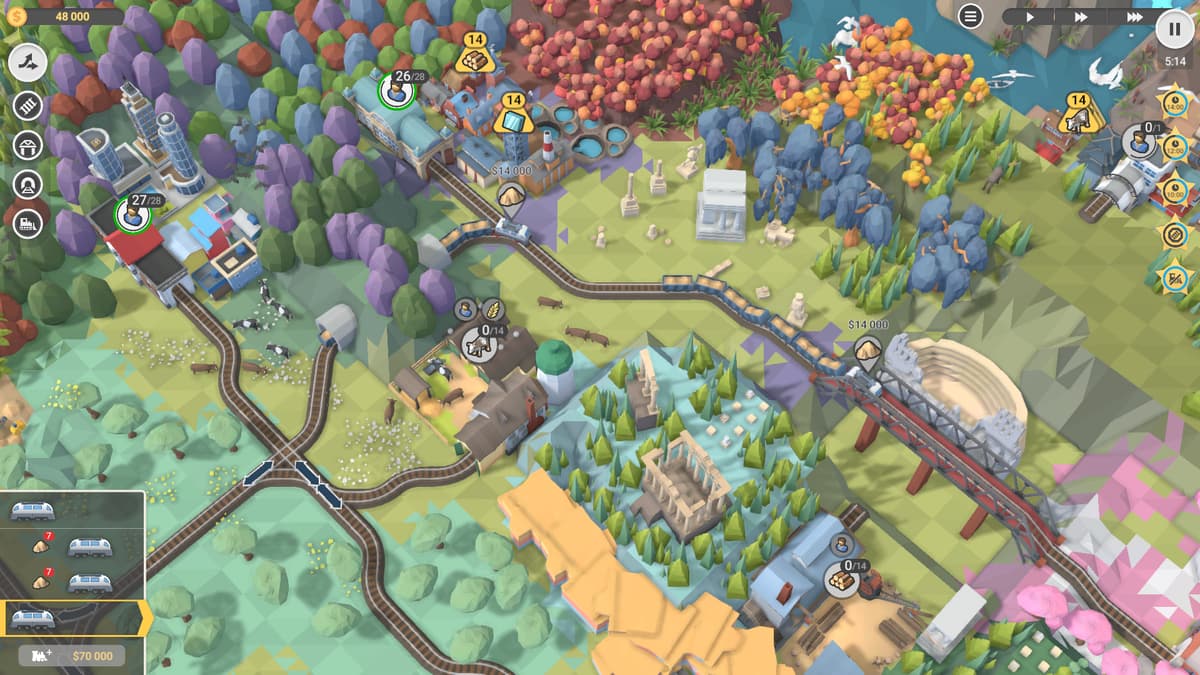Train Valley 2: Workshop Gems - Sapphire