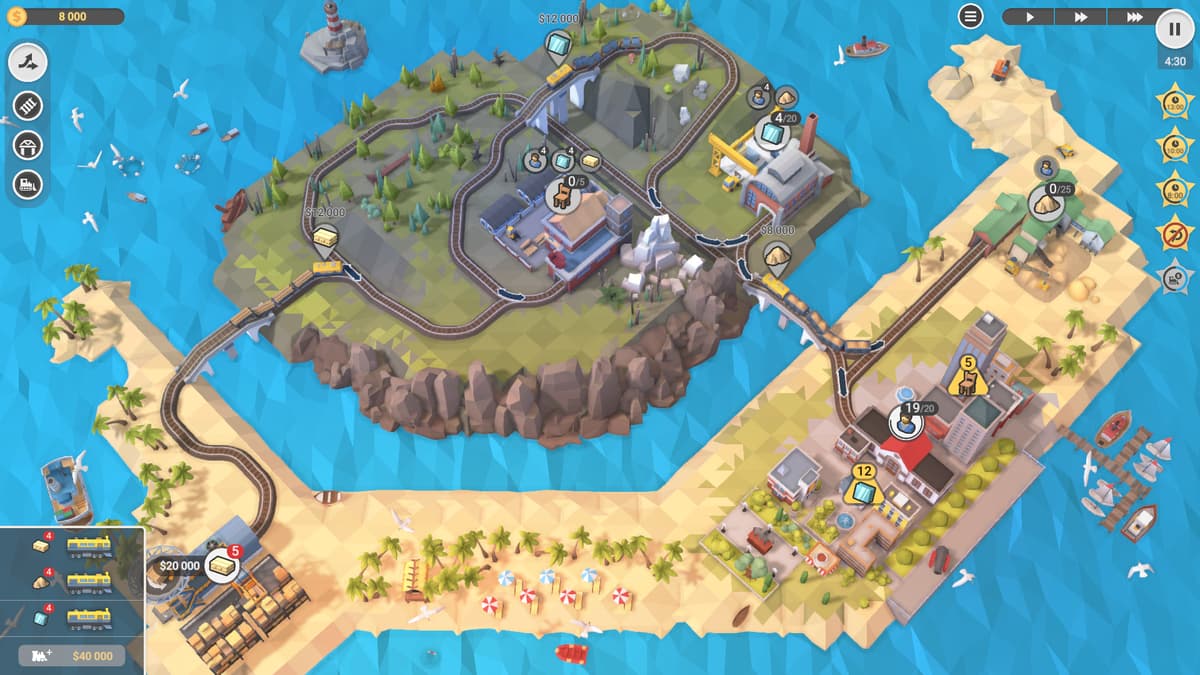 Train Valley 2: Workshop Gems - Sapphire