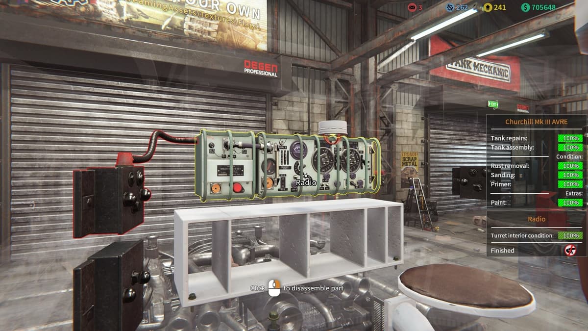 Tank Mechanic Simulator - First Supply