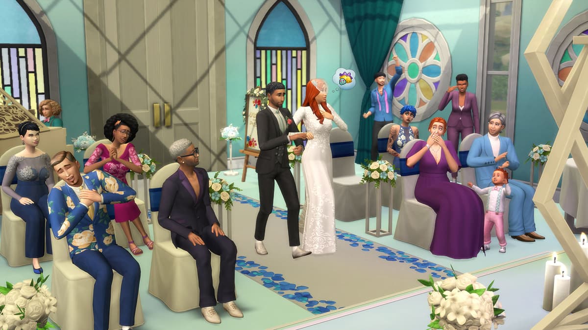 THE SIMS 4 - MY WEDDING STORIES