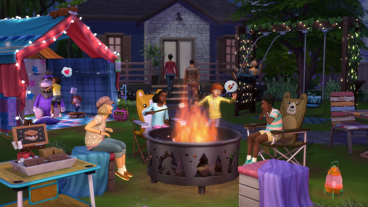 THE SIMS 4 - LITTLE CAMPERS