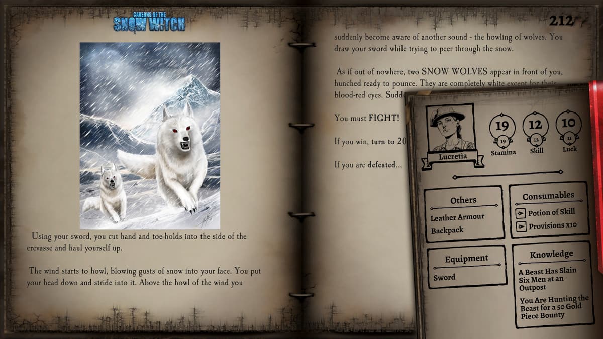 Picture of Caverns of the Snow Witch (Fighting Fantasy Classics)