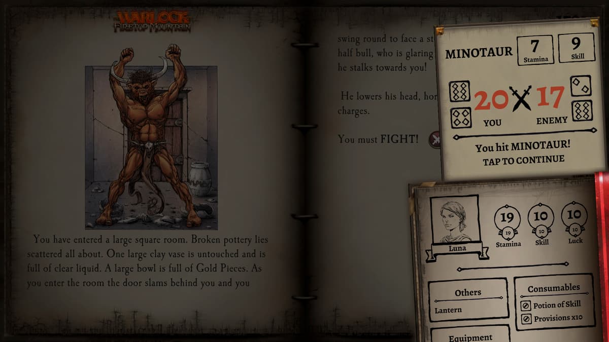 Picture of The Warlock of Firetop Mountain (Fighting Fantasy Classics)