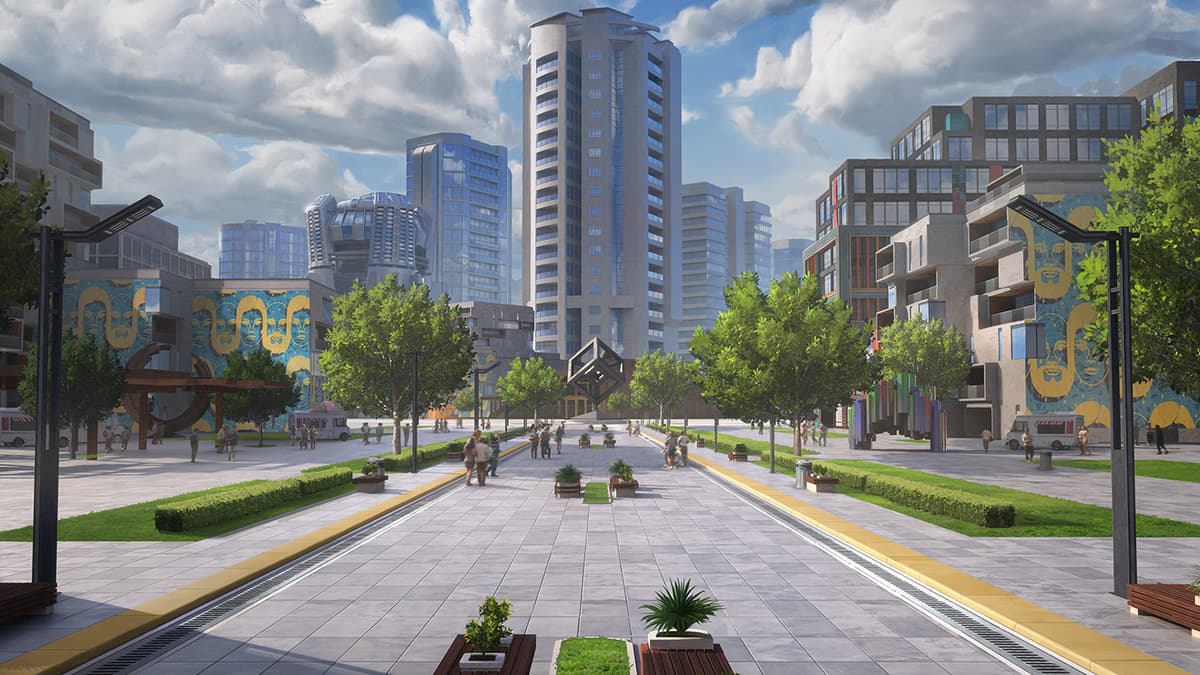 Picture of Cities: Skylines - Plazas & Promenades |ROW|