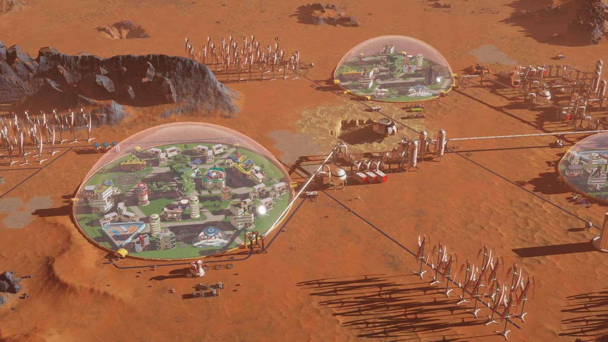 Surviving Mars Launch	