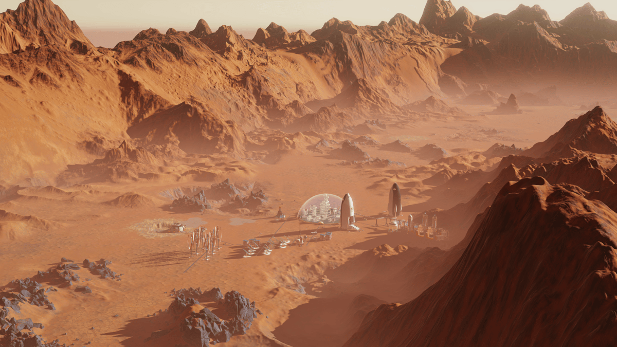 Picture of Surviving Mars: Stellaris Dome Set |ROW|