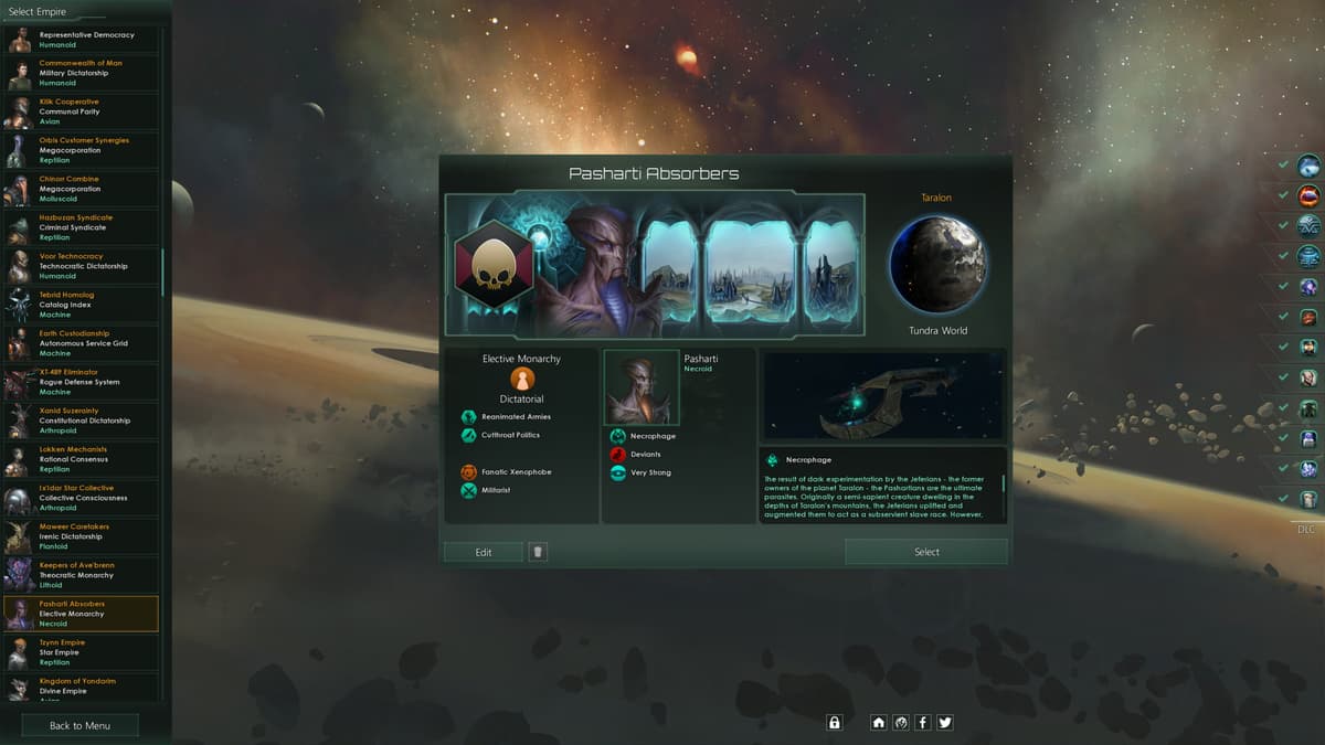 Picture of Stellaris: Necroids Species Pack |ROW|