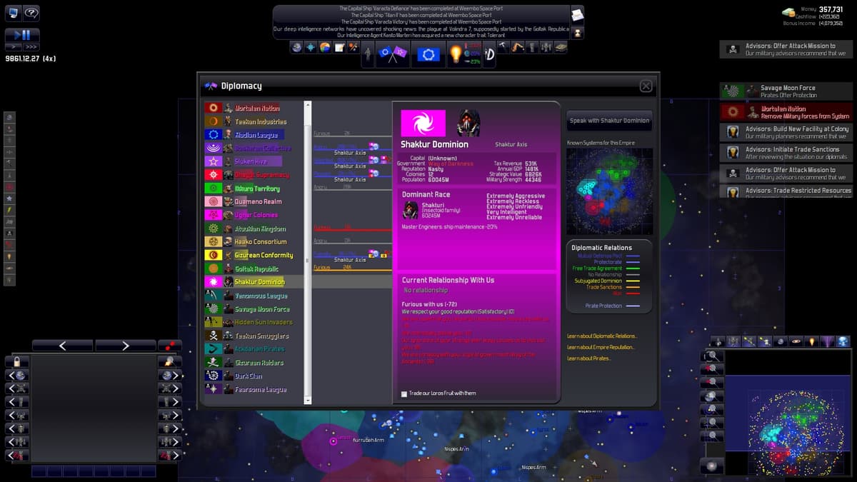 Distant Worlds: Universe resmi