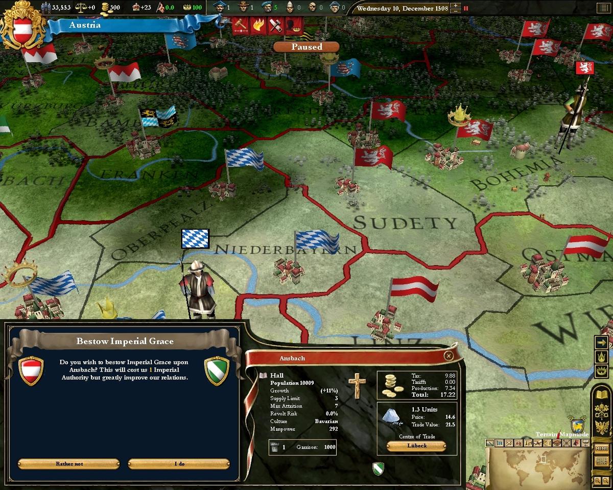 Europa Universalis III: Heir to the Throne