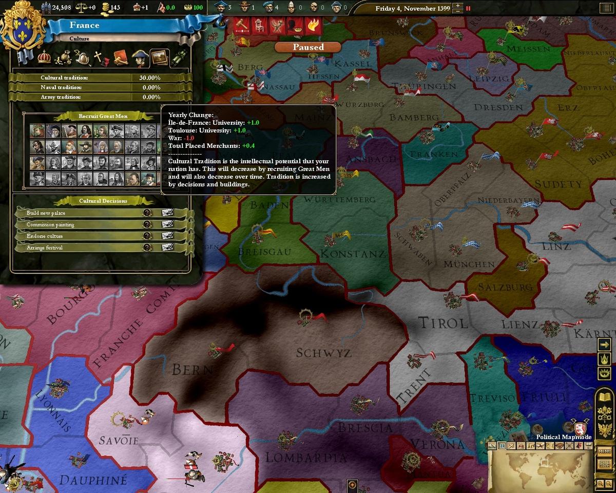 Europa Universalis III: Heir to the Throne