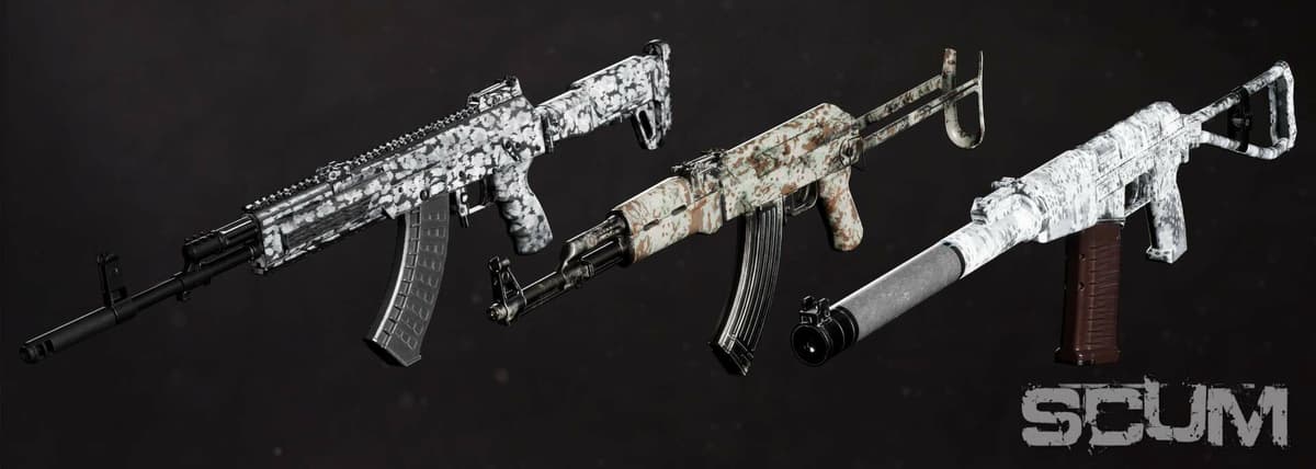 SCUM Weapon Skins pack