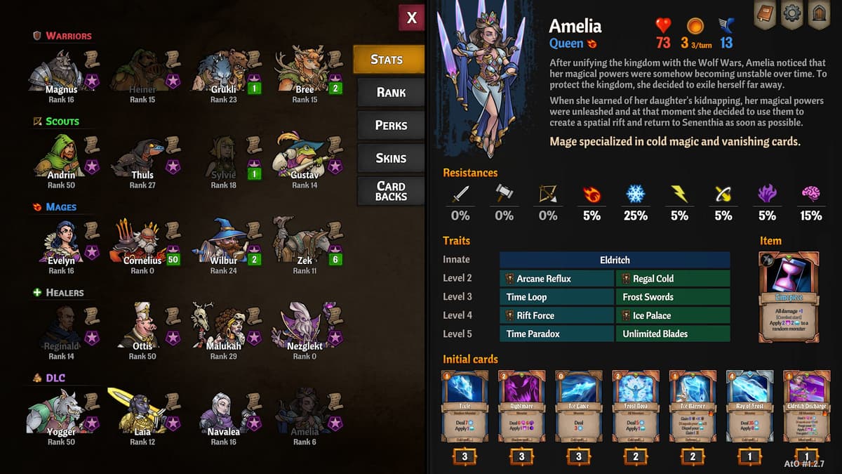 Across The Obelisk: Amelia, the Queen