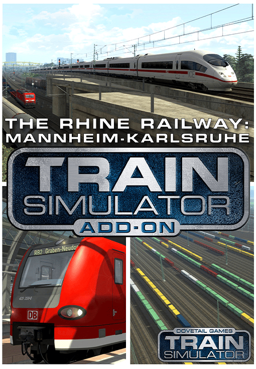 Train Simulator: The Rhine Railway: Mannheim - Karlsruhe Route Add-On