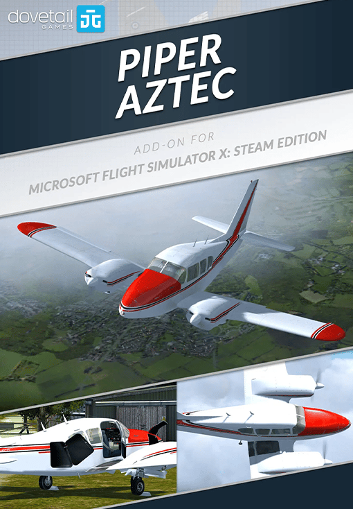 Microsoft Flight Simulator X: Steam Edition: Piper Aztec Add-On - PC Game Key (UK)