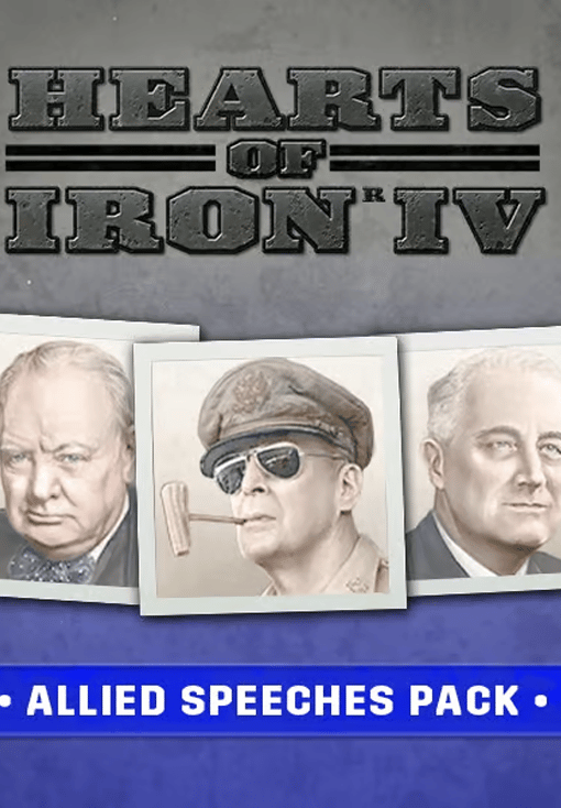 Hearts of Iron IV: Allied Speeches Pack NEW