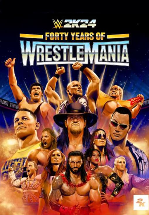 WWE 2K24 Forty Years of WrestleMania Edition