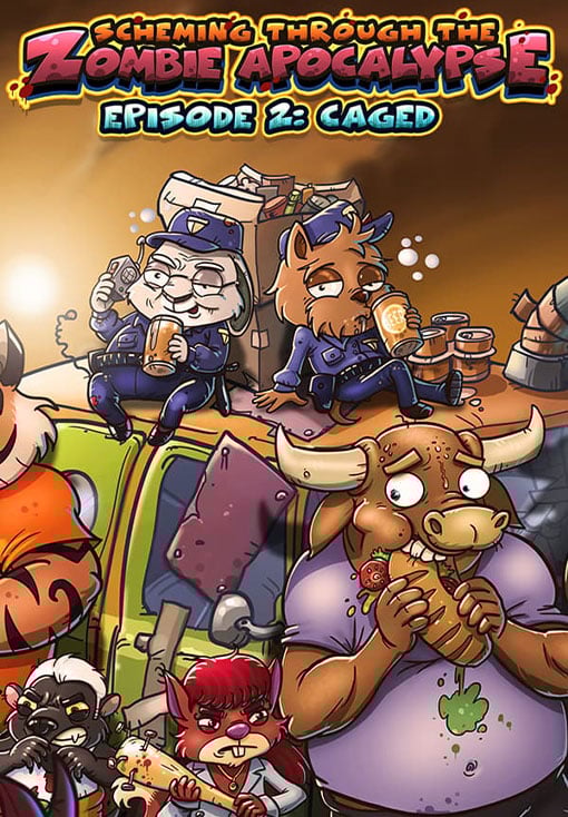 Scheming Through The Zombie Apocalypse Ep2: Caged