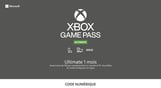 Microsoft Xbox Live Game Pass Ultimate 1M 12.99 EUR Gift Code