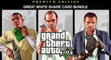 GRAND THEFT AUTO V: PREMIUM EDITION & Great White Shark Card Bundle