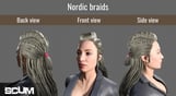 SCUM Female Hair Pack