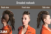 SCUM Female Hair Pack