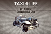 Taxi Life: A City Driving Simulator - VIP Vintage Convertible Car
