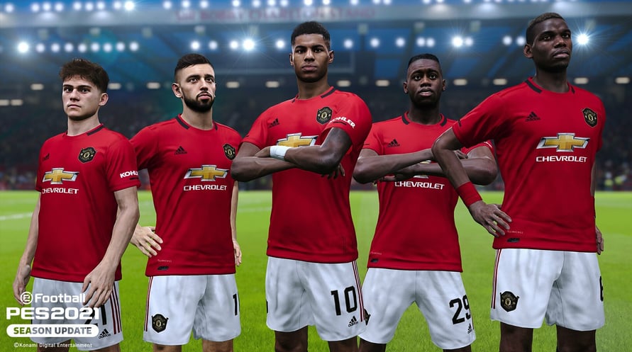 eFootball PES 2021 SEASON UPDATE MANCHESTER UNITED EDITION