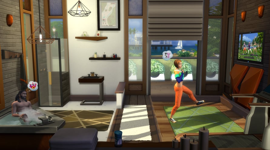 The Sims 4 Fitness Stuff