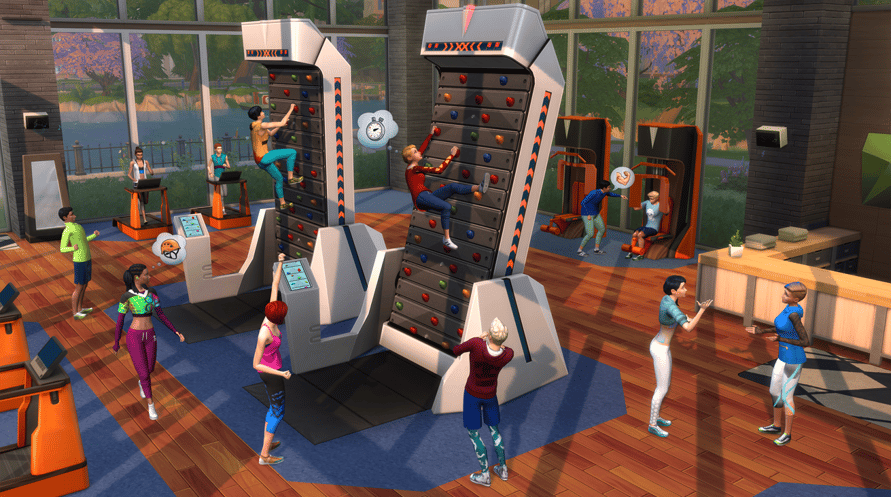 The Sims 4 Fitness Stuff