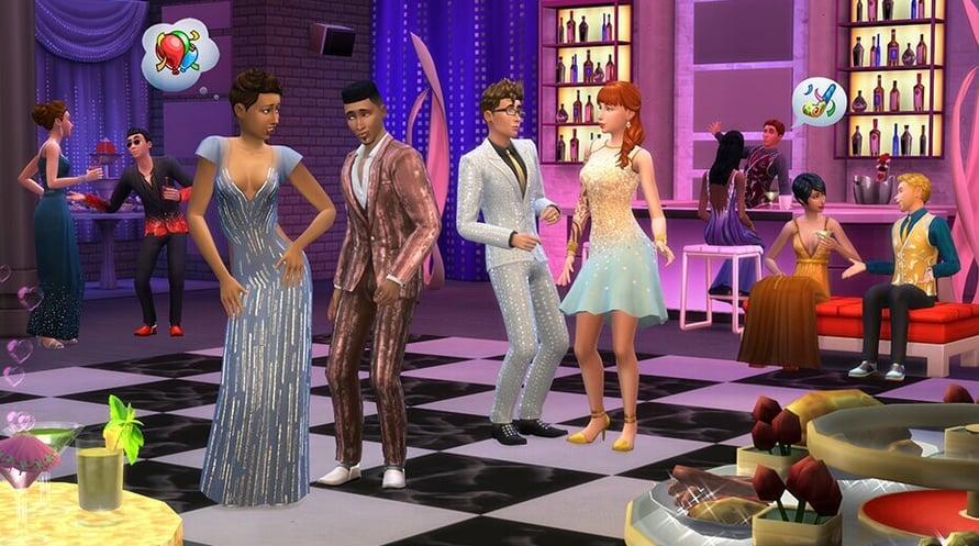 The Sims 4 Luxury Party Stuff Pack