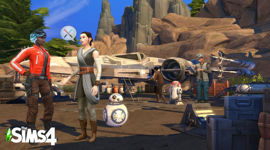 The Sims 4 Star Wars: Journey to Batuu