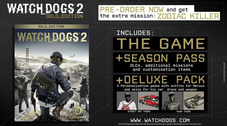 Watch Dogs 2 Gold Edition