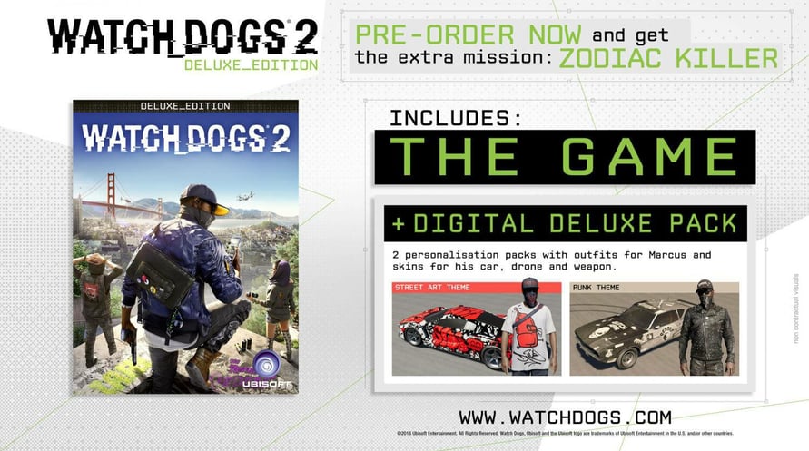 Watch Dogs 2 Deluxe Edition
