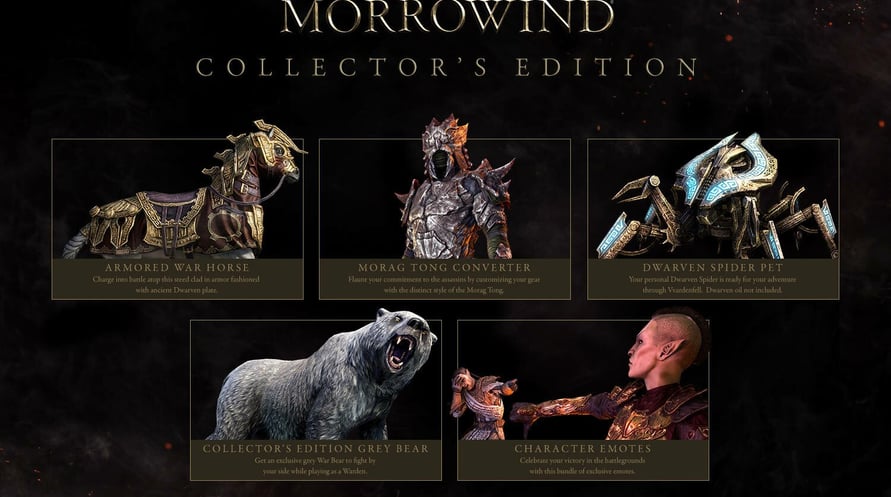 The Elder Scrolls Online - Morrowind Digital Collector’s Edition