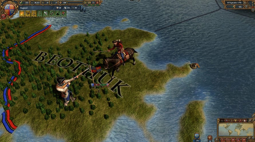 Europa Universalis IV: Colonial British and French Unit Pack