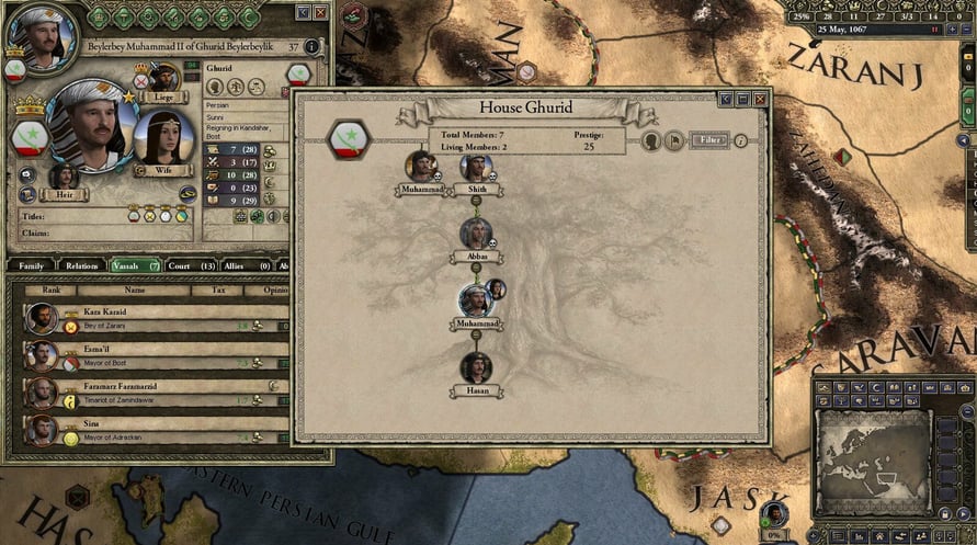 Crusader Kings II: Persian Portraits