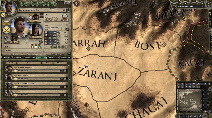 Crusader Kings II: Persian Portraits