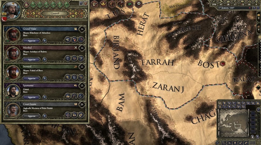 Crusader Kings II: Persian Portraits