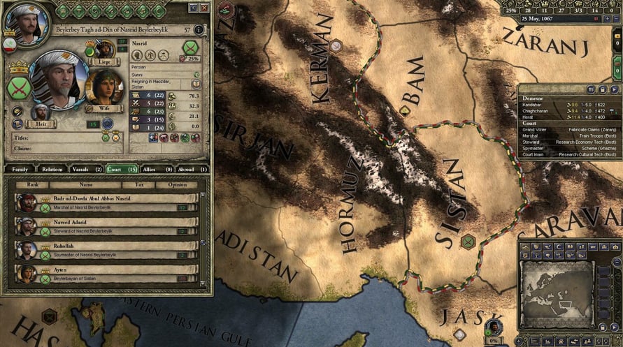 Crusader Kings II: Persian Portraits